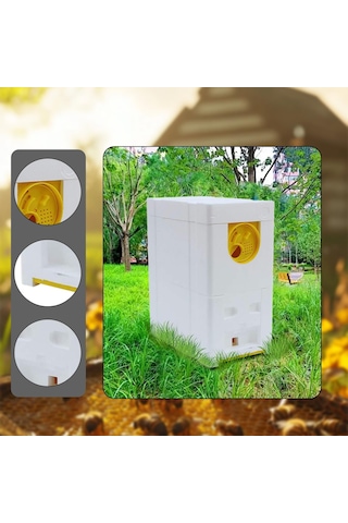 Homyl Kraliçe Arı Yetiştirme Kutusu Köpük Kovanı Bahçe