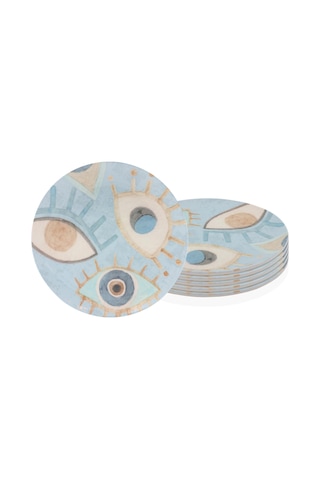 The Mia Amulet Servis Tabağı 6lı Set - 26 Cm