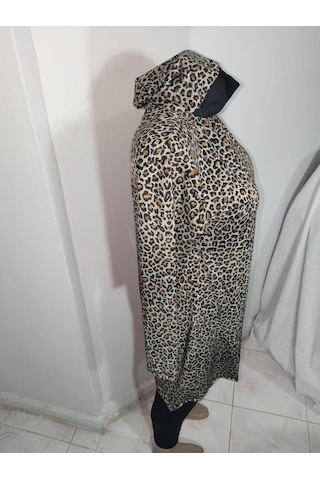 Mesa Mayo Leopar Desenli Elbise Mayo Leopar