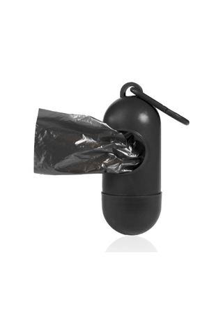 Bamm Bamm Çanta Boy Kirli Bebek Bezi Çöp Poşeti ve Taşıma Çantası (Siyah)