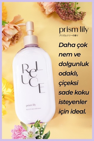 Cosmetex Roland Reluce Prism Lily Sütlü Vücut Losyonu