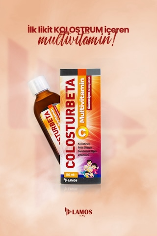 Lamos Colosturbeta Kolostrum İçeren Multivitamin 150 ML