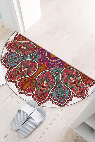 Dekoratif Kapı Önü Paspas, Dış Mekan/ev İçi/banyo/mutfak/yatak Odası/giriş Paspasları Model 3 Çok Renkli