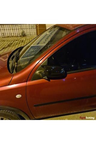 Opel Corsa C Yarasa Ayna Kapağı Piano Black Abs Plastik 1998 2006