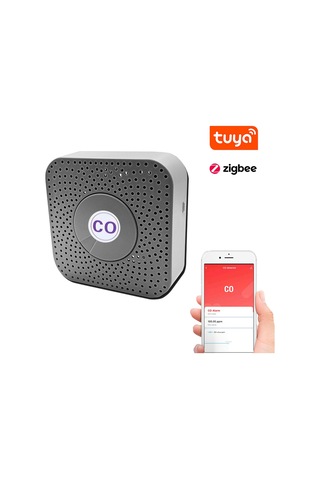 Tuya Zigbee Co Dedektörü Taşınabilir Karbon Monoksit Çok Renkli