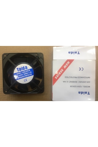 220V Metal 120X120X38 Kare Fan