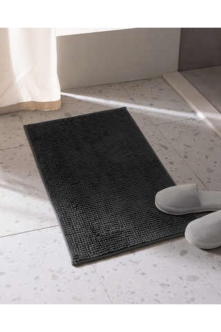 Madame Coco Conques Banyo Paspas - Antrasit - 50x80 Cm Gri