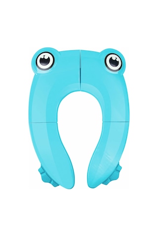 Suofeng Katlanır Bebek Tuvalet Eğitim Koltuğu - Portatif, Kaymaz Silikon Pedli, Taşıma Çantalı