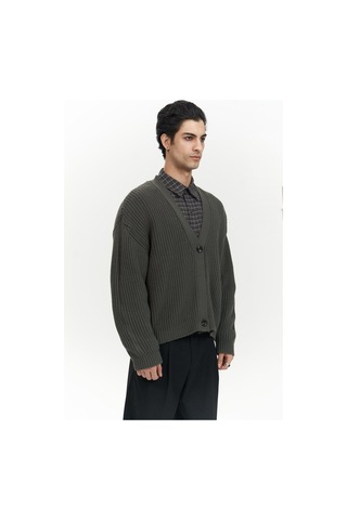 Mai Collection Mai Studios Co. Cassian Antrasit Erkek Triko Hırka Antrasit