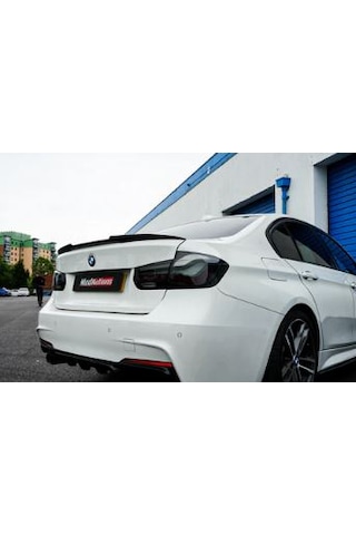 Bmw F30 M4 Spoiler - Piano Black - Bmw F30 Spoiler - F30 Poıler
