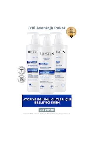 Bioxcin Atopicare Krem 500 Ml 3 Adet