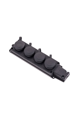 Byes 1x16a 2p+e 250v Dörtlü Kauçuk Grup Priz Ip44