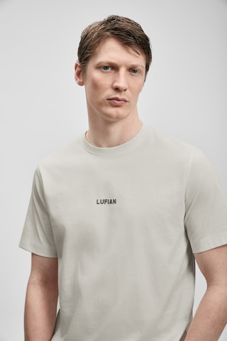 Lufian Marcus Modern Grafik T- Shirt Taş Taş 111020322100190
