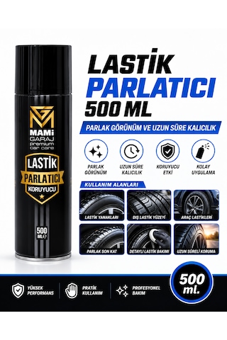 Lastik Parlatıcı 500ml - Parlak Görünüm Ve Uzun Süre Kalıcılık