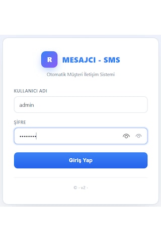 Mesajcı Sms Otomatik Mesaj Gönderim Modülü Kendi Hattınızla Sınırsız Mesaj Zamanlamalı Gönderim