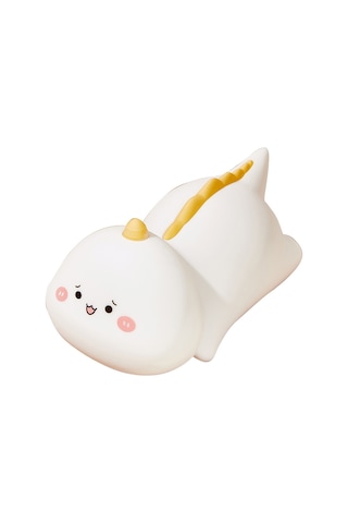 Cbtx Usb Şarj Sevimli Dinozor Başucu Dokunmatik Lamba Emzirme Gece Lambası Yürüyor Bebek Odası Dekorasyon Led Işık