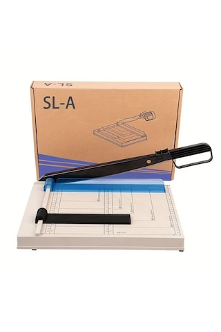 Kağıt Kesici, Güvenlik Korumalı Ve Bıçak Kilidi Olan Kağıt Diliml