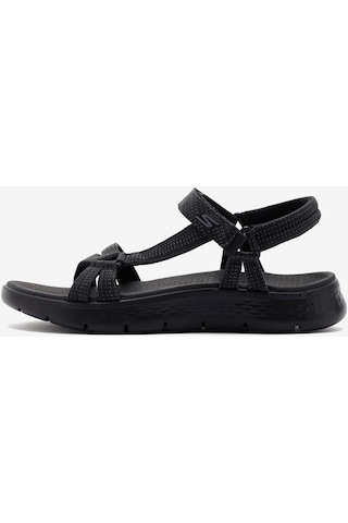 Skechers Go Walk Flex Sandal - Sublime Kadın Siyah Sandalet 141451 Bbk Siyah