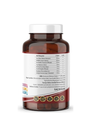 Ncs Milk Thistle Artichoke Zerdeçal 2 x 90 Tablet + Hap Kutusu