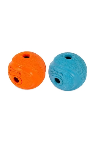 Chuckit Whistler Köpek Oyun Topu 2li Orta Boy 6,5 Cm 260-50025.01