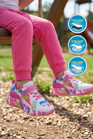 Marcokids Marco Kids 26y333 F Beyaz Kız Çocuk Spor Ayakkabı