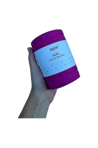 Asavia Ispie Rafya Örgü İpi 3'lü Set 3 X 150 Gr 250 M Pudra