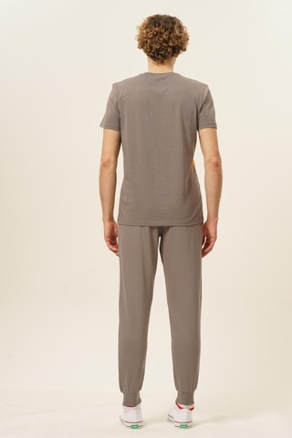 Benetton Bnt-m20452-23y Erkek T-shirt BNT-M20452-R1840 Turuncu