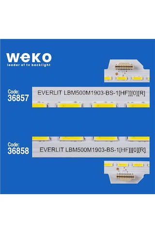 Wkset-6049 36857x1 36858x1 2015 Wıstron 50l/r L57 Rev1.0 141127 2 Adet Led Bar 57led Tvnizi Açıp İçindeki Led Barla Birebir Aynısı Olduğunu Görmeden Almayınız. Sonrasında İade Almamaktayız. Beyaz