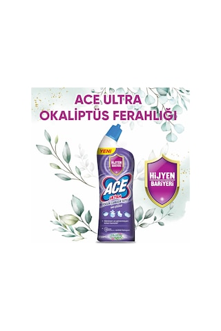 Ace Ultra Yoğun Okaliptus Çamaşır Suyu 6 x 750 ML