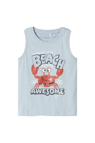 Name It Nmmvagno Tank Top Erkek Çocuk T-shirt 13228228 Mavi