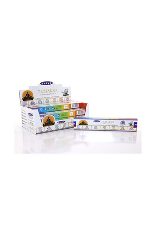 1 Adet 7 Chakra Tütsü Çakra Dengeleme İçin Çubuk Tütsü, Ruhsal Kullanım, Meditasyon Ve Aromaterapi Incense Sticks