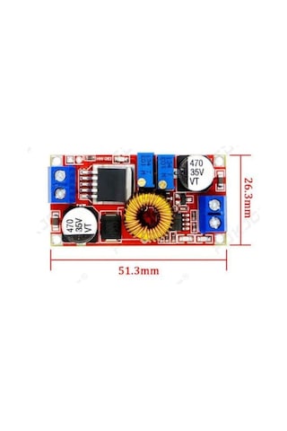 Xl4015 Akım Voltaj Ayarlı Dc-dc Voltaj Düşürücü 5a Lipo Şarj Çok Renkli