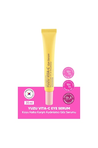 Lalarecipe Glutatyon ve %5 Niacinamide Koyu Halka Karşıtı Göz Çevresi Serumu LALA RECIPE Yuzu Vita C Eye Serum