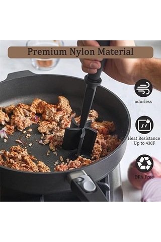 Jian Fan Elde Tutulan Et Parçalayıcısiyah Siyah