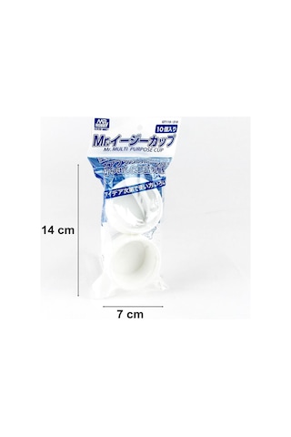 Mr.hobby Gt-119 Temizleme Ve Yıkama Kabı, 60 Ml, 10 Adet, Plastik