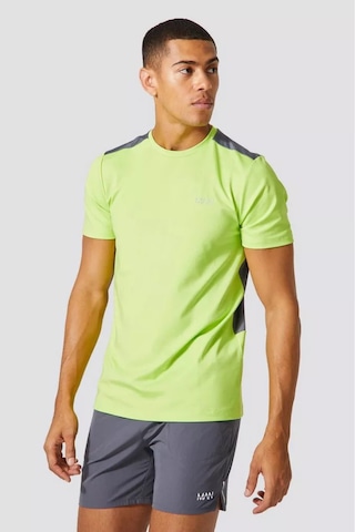 Nature The Brand Unisex Neon Fileli Spor Tişört - Nefes Alan Hızlı Kuruyan Antrenman Tişörtü,hava Alan Rahat Kalıp Sari