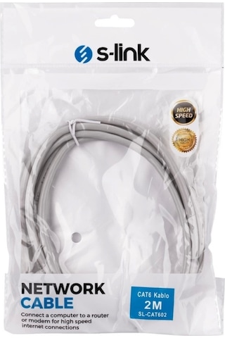 S-link Sl-cat601 1m Cat6 Kablo Cat6 Kablo