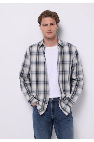 Colin's Colins Regular Fit Shirt Neck Ekoseli Erkek Gri Uzun Kol Gömlek Cl1075650 Q1.v1 Grc Gray Check