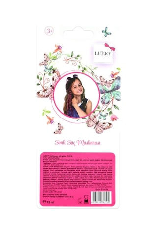 Lukky Saç Maskarası Neon Pembe