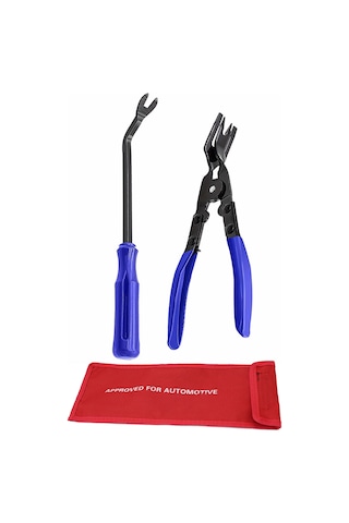 Youmex Dayanıklı Araç Sökme Takımı Seti - Kapı Paneli, Gösterge Paneli Ve Vidalar İçin Pratik Çözüm 3 Parça Siyah