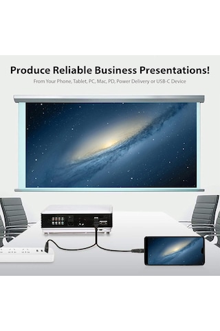 Güçlü Usb-c 4k Hdmı Kablosu Oneplus 13t/open2/13r/13/nord4/open/nord3/n30 İle Uyumlu Max 2160p 60hz'de Usb Şarjı