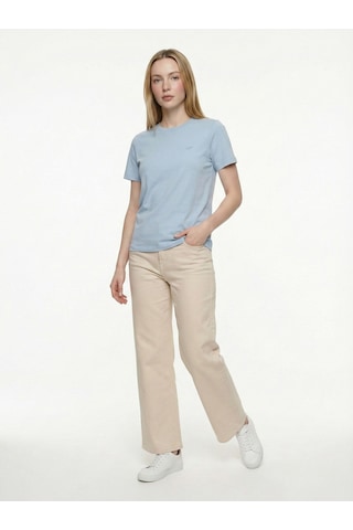 Kadın T-shirt Lf2042252 Lıght Blue Açık Mavi