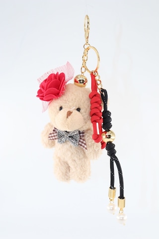 Anahtarlık Çanta Charm. Ayna Süsü. Çanta Aksesuarı. Anahtarlık Peluş Ayıcık Örme Ip Çanta Charmı.