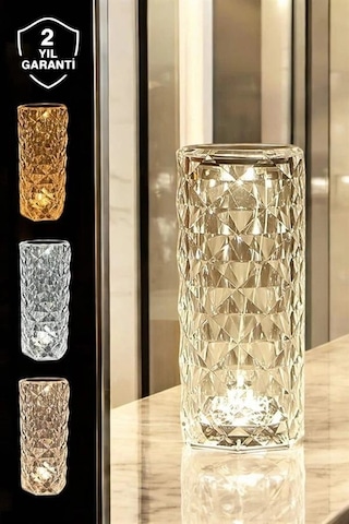 Dokunmatik Kristal Gece Lambası Hediyelik Çok Renkli 48394160