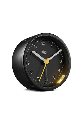 Braun Bc12b Siyah Klasik Analog Alarmlı Masa Saati Brn.bc12b