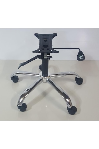 Kamusalmarket Krom Yıldız Ayak+Teker+100 Lük Piston+Çift Kollu Mekanizma