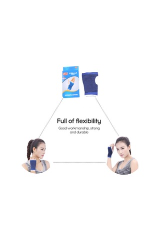 Yaleker Spor Eldiveni, Pamuklu Dokuma, El Ve Bilek Koruyucu, Isı Sağlar, Spor Faaliyetleri İçin Uygun, 12cm 9cm, 1 Adet