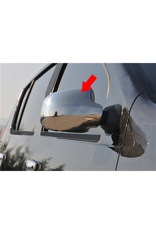 Dacia Logan Mcv Krom Ayna Kapağı 2013 Sonrası 2 Parça Abs Krom