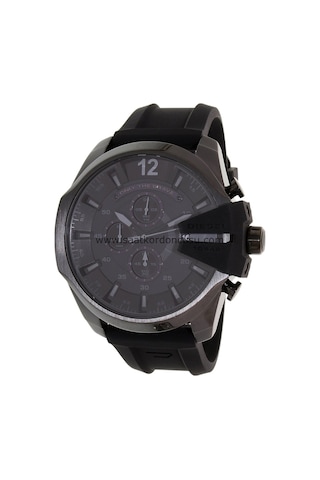 Diesel Dz4378 Uyumlu 26mm Siyah Silikon Kordon