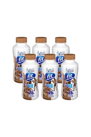İçim Fit Protein Kahveli Süt 400 Ml X 6 Adet Yeni Ambalaj